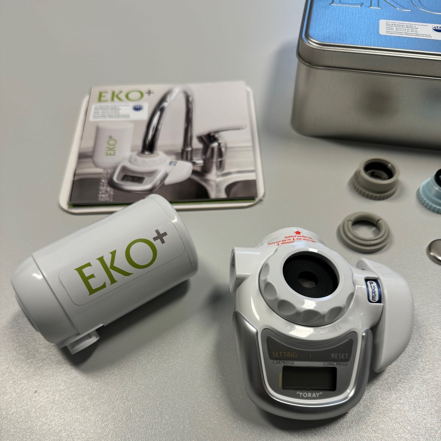 HEKADES Eko+ Wasserhahnfilter mit Ultrafiltration